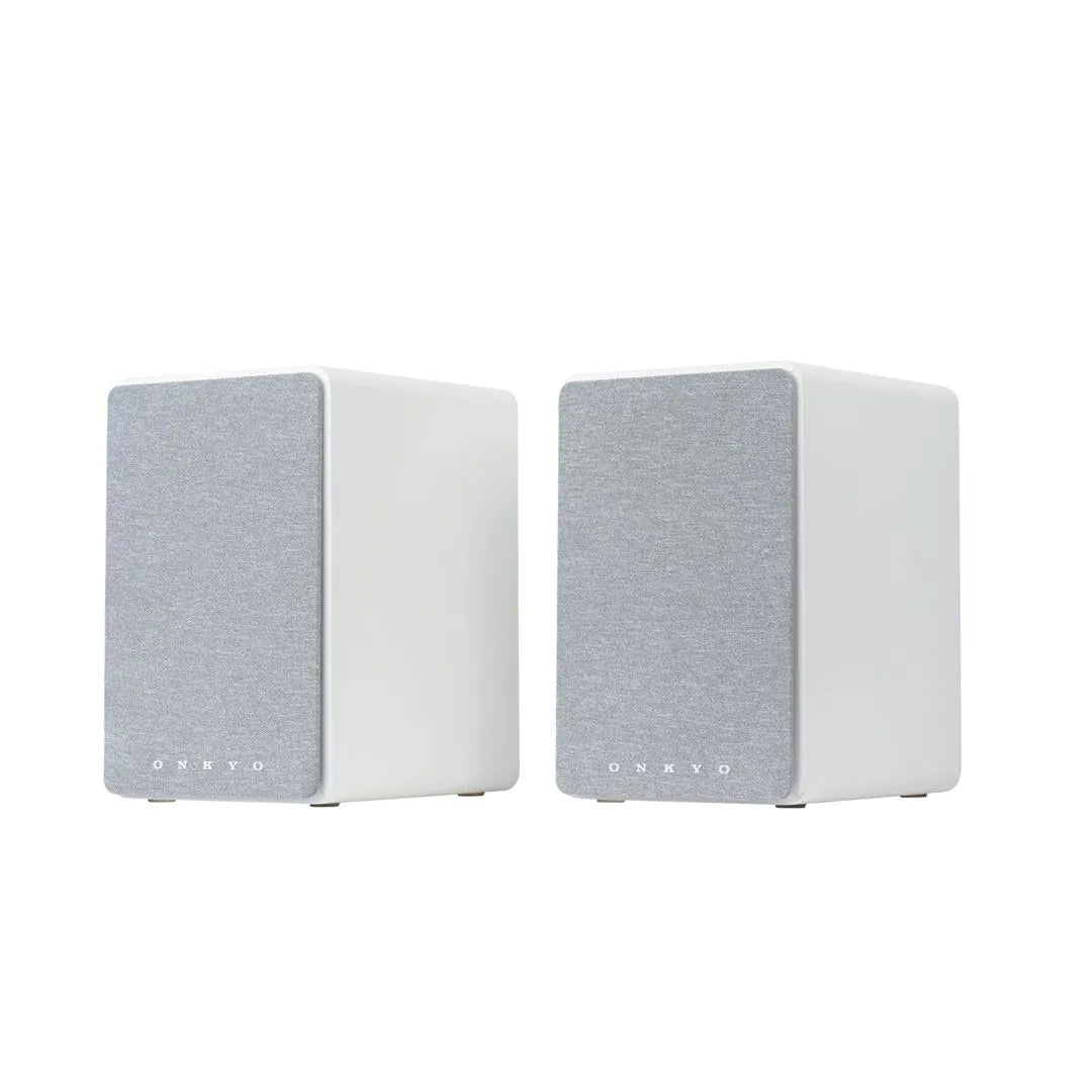 Onkyo Creator Series GX-30ARC Active Bookshelf Speakers Pair - White