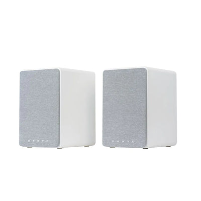 Onkyo Creator Series GX-30ARC Active Bookshelf Speakers Pair - White