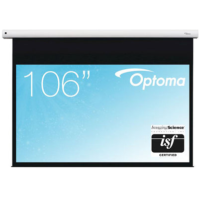 Optoma DE9106EGA 106Inch diagonal 16:9 Electric Projector Screen