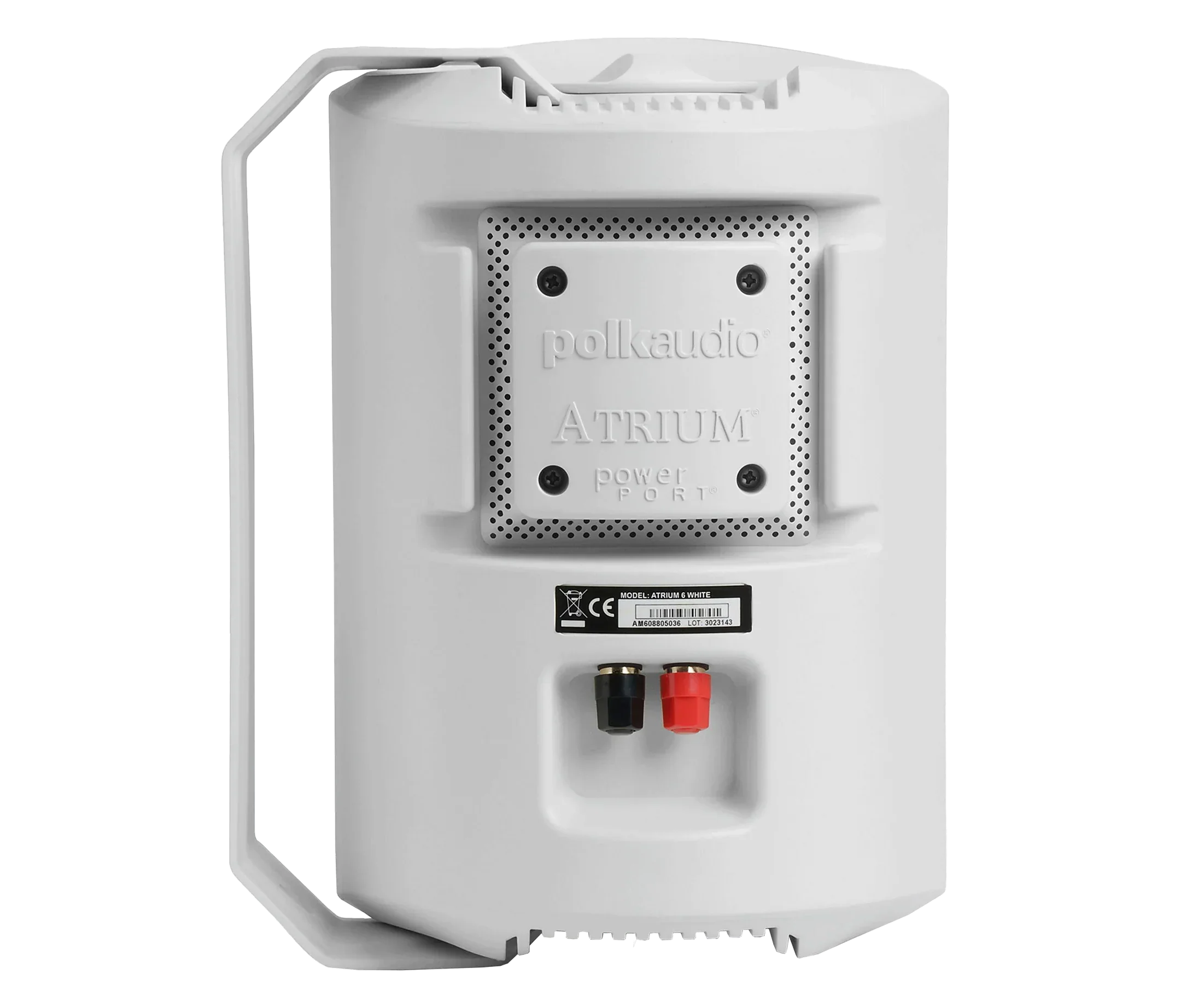 Polk Atrium 6 All-weather Outdoor Loudspeakers Pair White