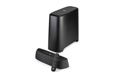 Polk MagniFi Mini AX Ultra compact Dolby Atmos and DTS X Sound Bar and Subwoofer