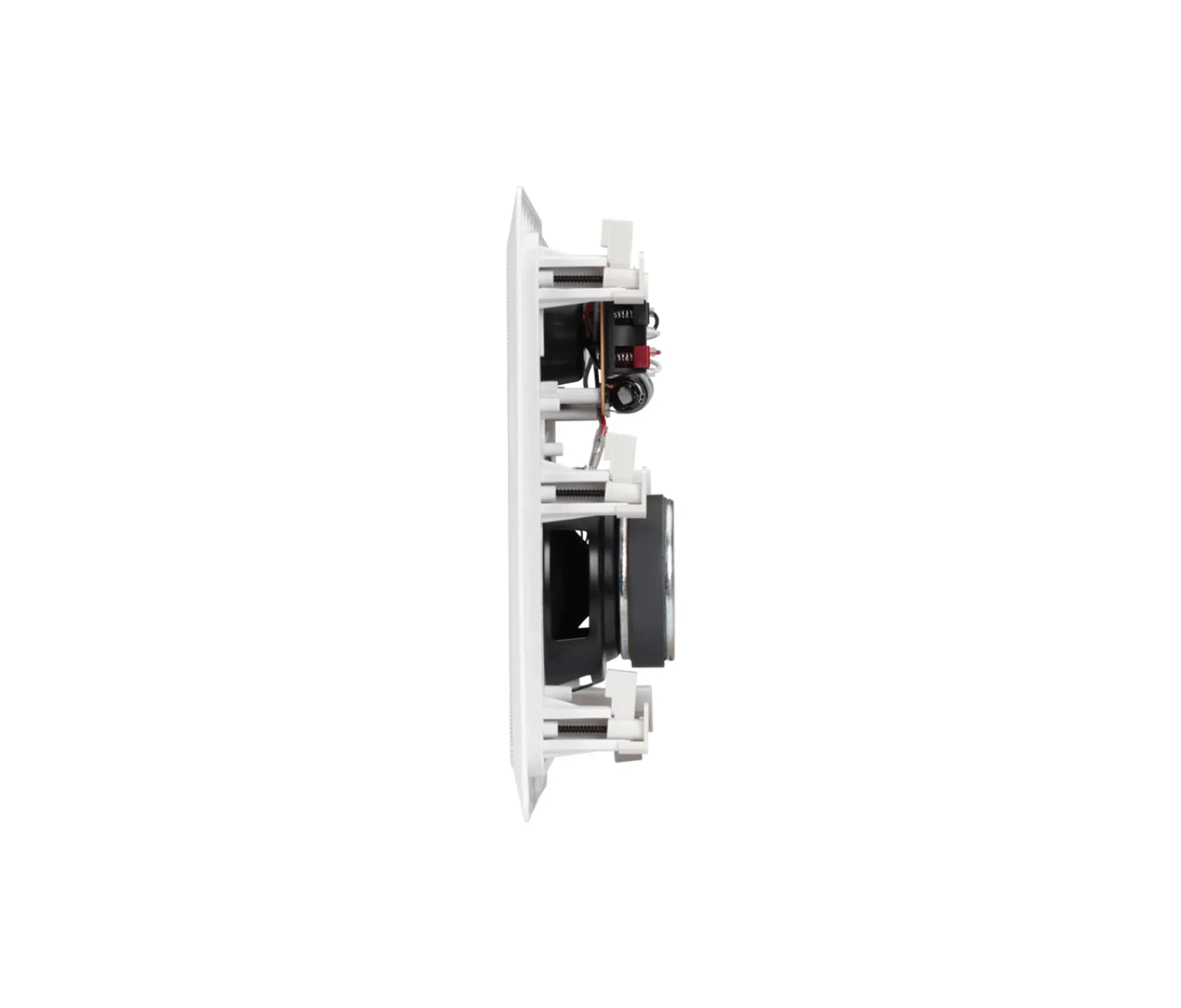 Polk RC55i High-Quality In-Wall Speakers Pair with 5.25inch Drivers White