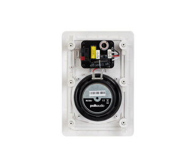 Polk RC55i High-Quality In-Wall Speakers Pair with 5.25inch Drivers White