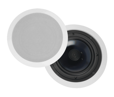 Polk RC80I High-Quality In-Ceiling Speakers Pair with 8Inch Drivers