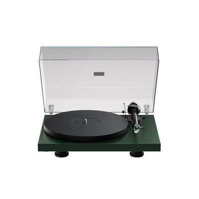 Pro-Ject Colourful Audio System 2 with Debut EVO 2 Turntable MaiA S3 Amplifier and Speaker Box 5 S2 Speakers - Satin Fir Green