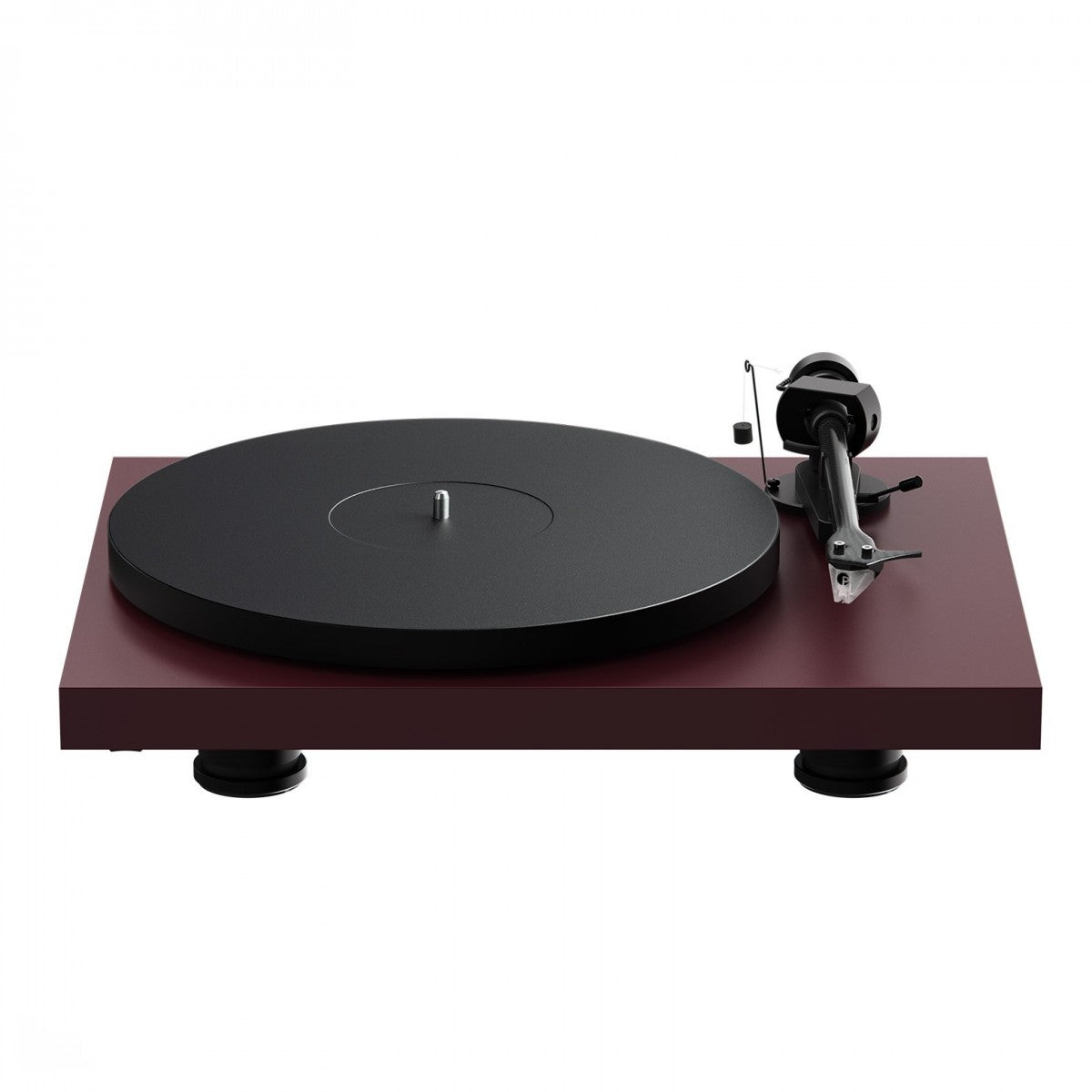 Pro-Ject Colourful Audio System 2 with Debut EVO 2 Turntable MaiA S3 Amplifier and Speaker Box 5 S2 Speakers - Satin Wine Red