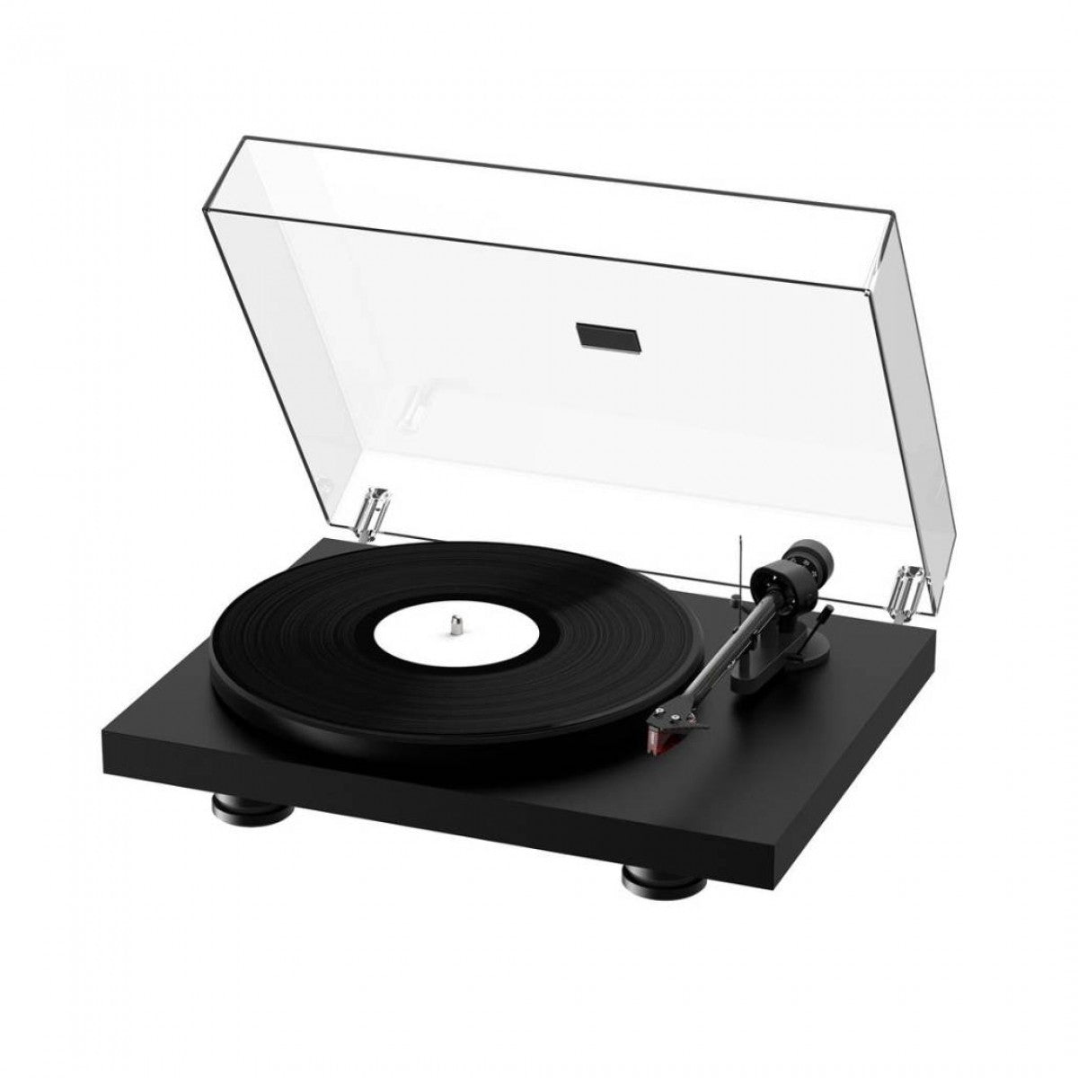 Pro-Ject Debut Carbon EVO Turntable Satin Black and Ruark R3s Music System Charcoal HiFi Package