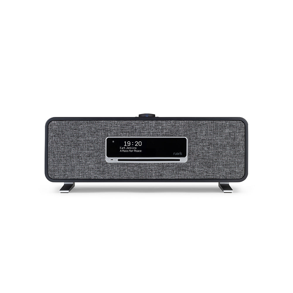 Pro-Ject Debut EVO 2 Turntable Satin Black and Ruark R3s Music System Charcoal HiFi Package