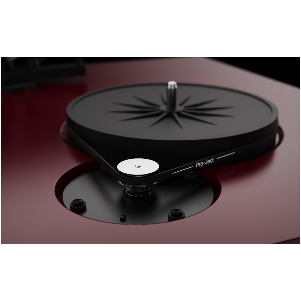 Pro-Ject Debut EVO 2 Turntable Satin Wine Red