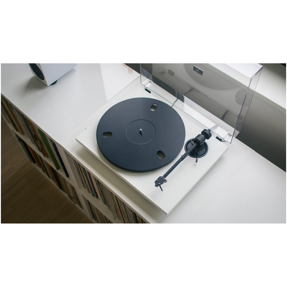 Pro-Ject E1.2 Plug and Play Audiophile Grade Manual Turntable White