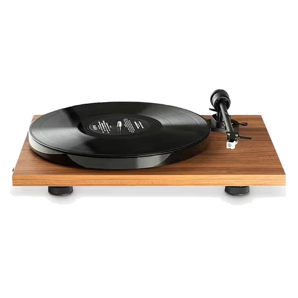 Pro-Ject E1 BT Bluetooth Belt Driven Turntable with Built-in Phono Preamp - Walnut