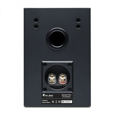 Pro-Ject Speaker Box 3E Carbon Bookshelf Speakers Pair In Black