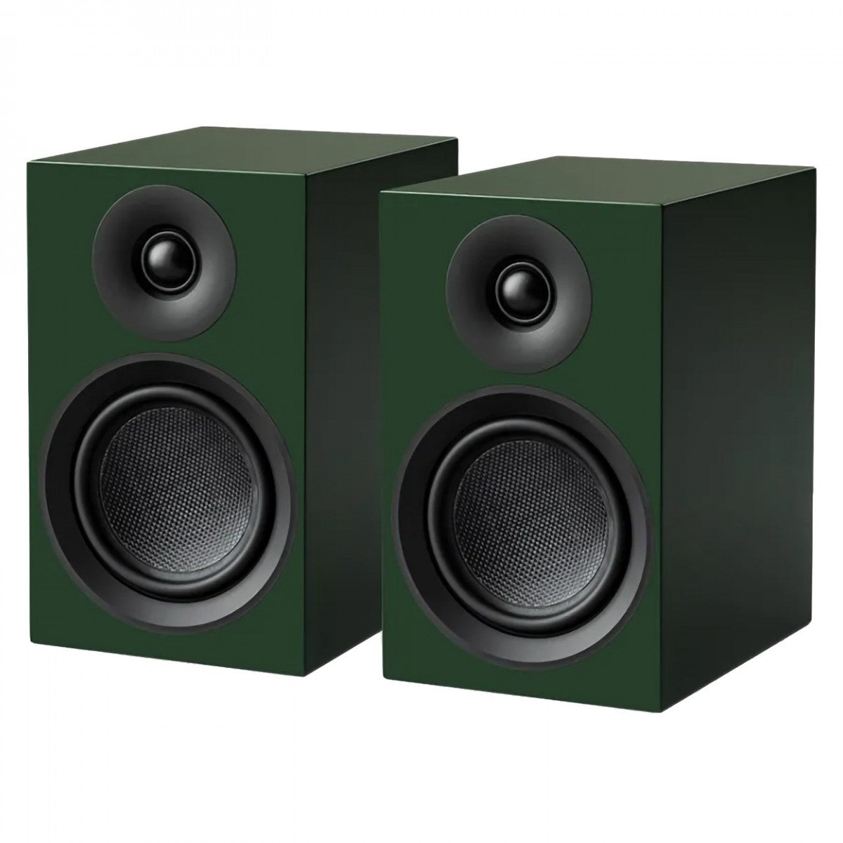 Pro-Ject Speaker Box 5 E Carbon Bookshelf Speakers Pair Satin Fir Green