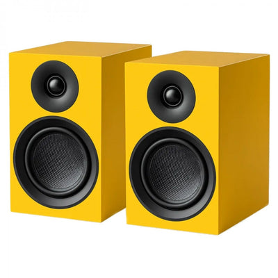 Pro-Ject Speaker Box 5 E Carbon Bookshelf Speakers Satin Golden Yellow