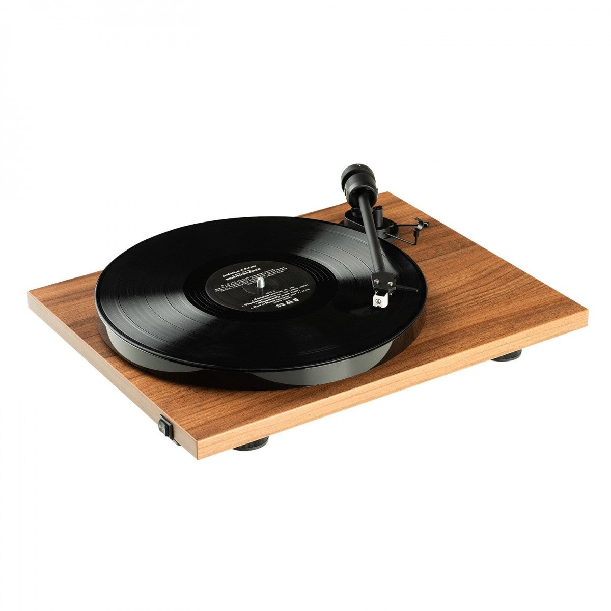 Pro-Ject Stereo Set E1 All-In-One Hi-Fi Set including E1 Turntable with Stereo Box E Integrated Amp and Speaker Box 5E Speakers - Walnut