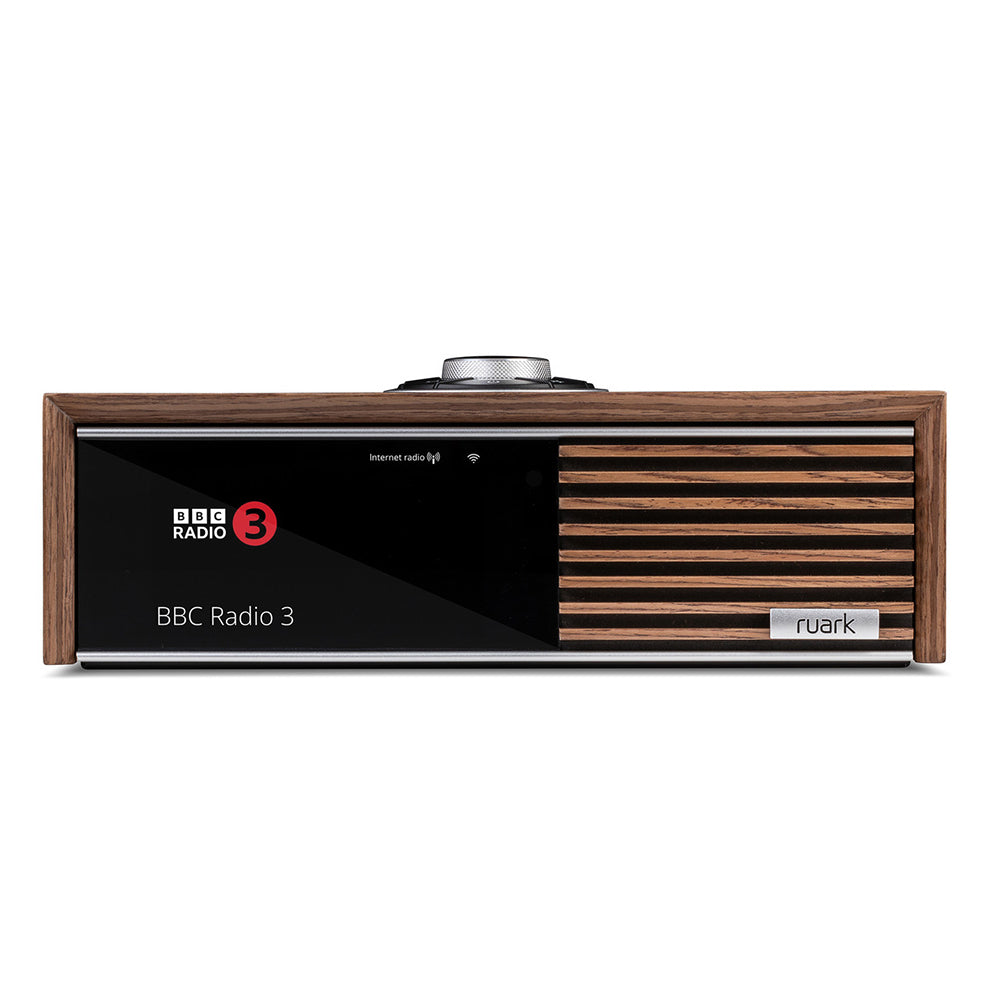 Pro-Ject T1 EVO Phono Belt-Driven Turntable and Ruark R610 Streaming Music Console Walnut HiFi Package