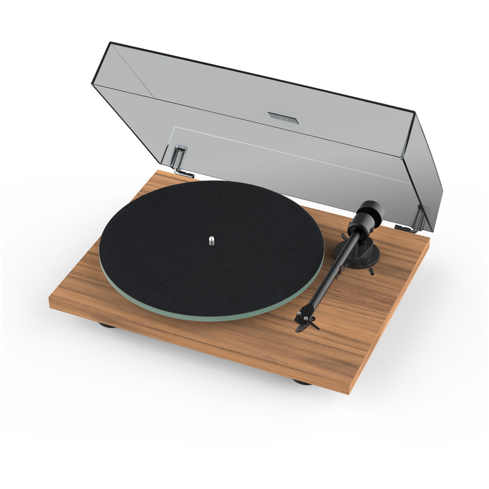 Pro-Ject T1 EVO Phono Turntable and Roberts Stream 67L All In One Smart Music System Walnut HiFi Package