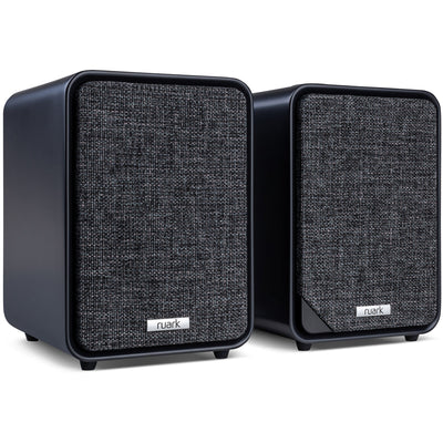 Pro-Ject T1 EVO Phono Turntable with Ruark MR1 MK3 Active Bluetooth Speakers & RS1 Subwoofer Black