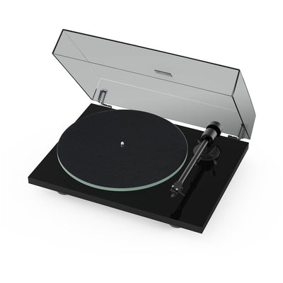Pro-Ject T1 EVO Phono Turntable with Ruark MR1 MK3 Active Bluetooth Speakers & RS1 Subwoofer Black