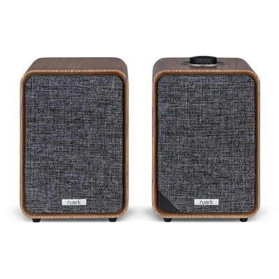 Pro-Ject T1 EVO Standard Turntable with Ruark MR1 MK3 Active Bluetooth Speakers & RS1 Subwoofer Walnut
