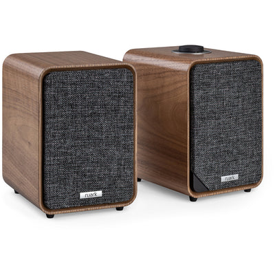 Pro-Ject T1 EVO Standard Turntable with Ruark MR1 MK3 Active Bluetooth Speakers & RS1 Subwoofer Walnut