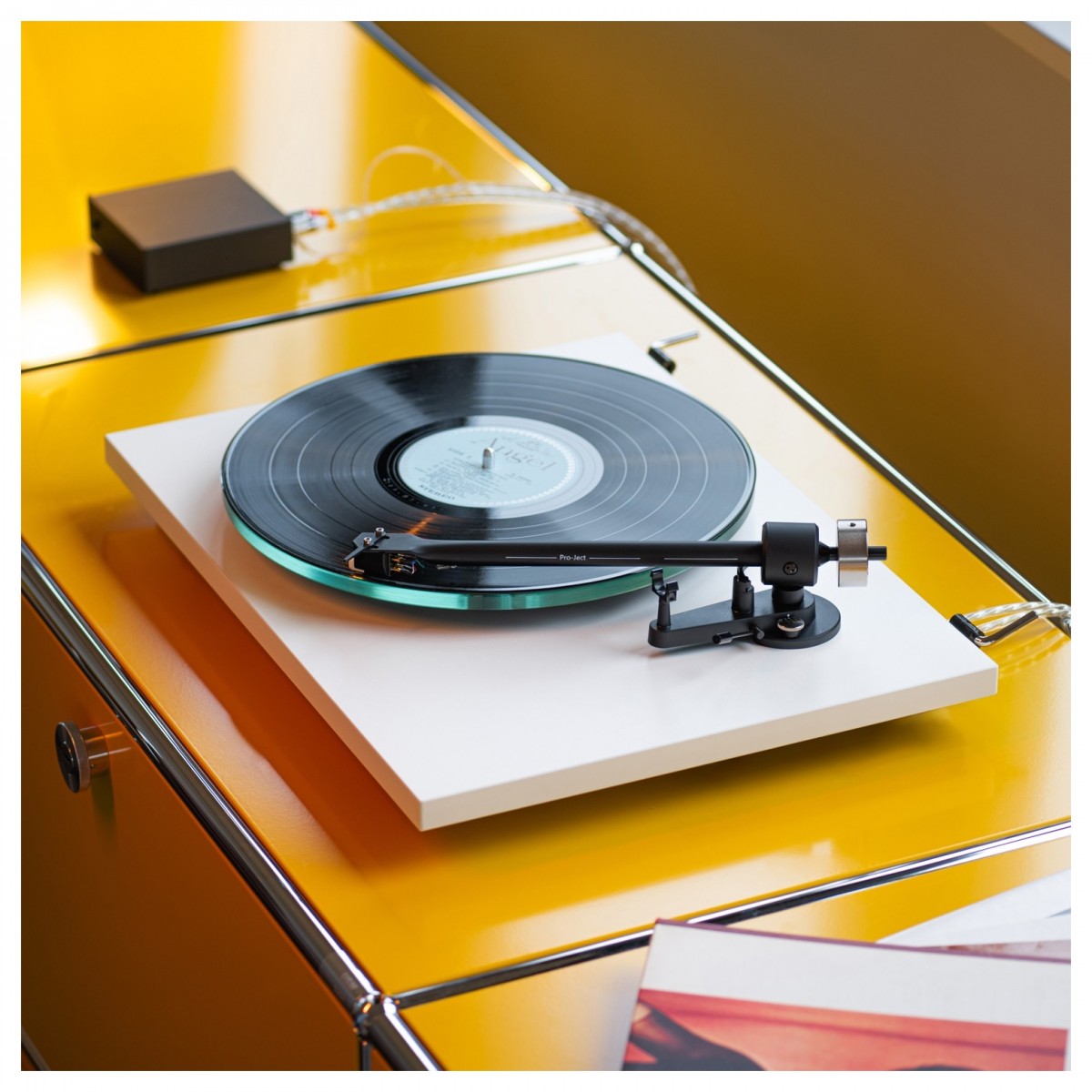 Pro-Ject T2 Super Phono Turntable Satin White
