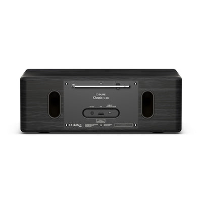 Pure Classic C-D6i All in One Internet Radio with DAB+ FM Bluetooth CD Player Stereo Sound System Black