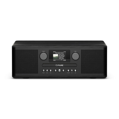 Pure Classic C-D6i All in One Internet Radio with DAB+ FM Bluetooth CD Player Stereo Sound System Black