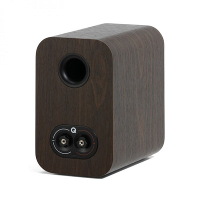 Q Acoustics 3010c Bookshelf Speakers Pair Claro Walnut