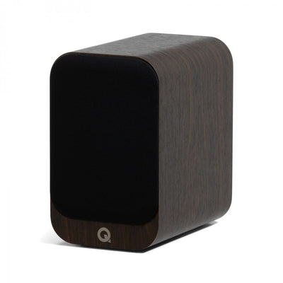Q Acoustics 3010c Bookshelf Speakers Pair Claro Walnut
