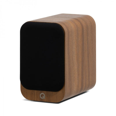 Q Acoustics 3010c Bookshelf Speakers Pair Pin Oak