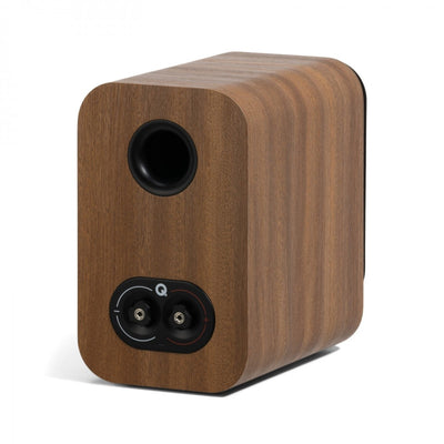 Q Acoustics 3010c Bookshelf Speakers Pair Pin Oak
