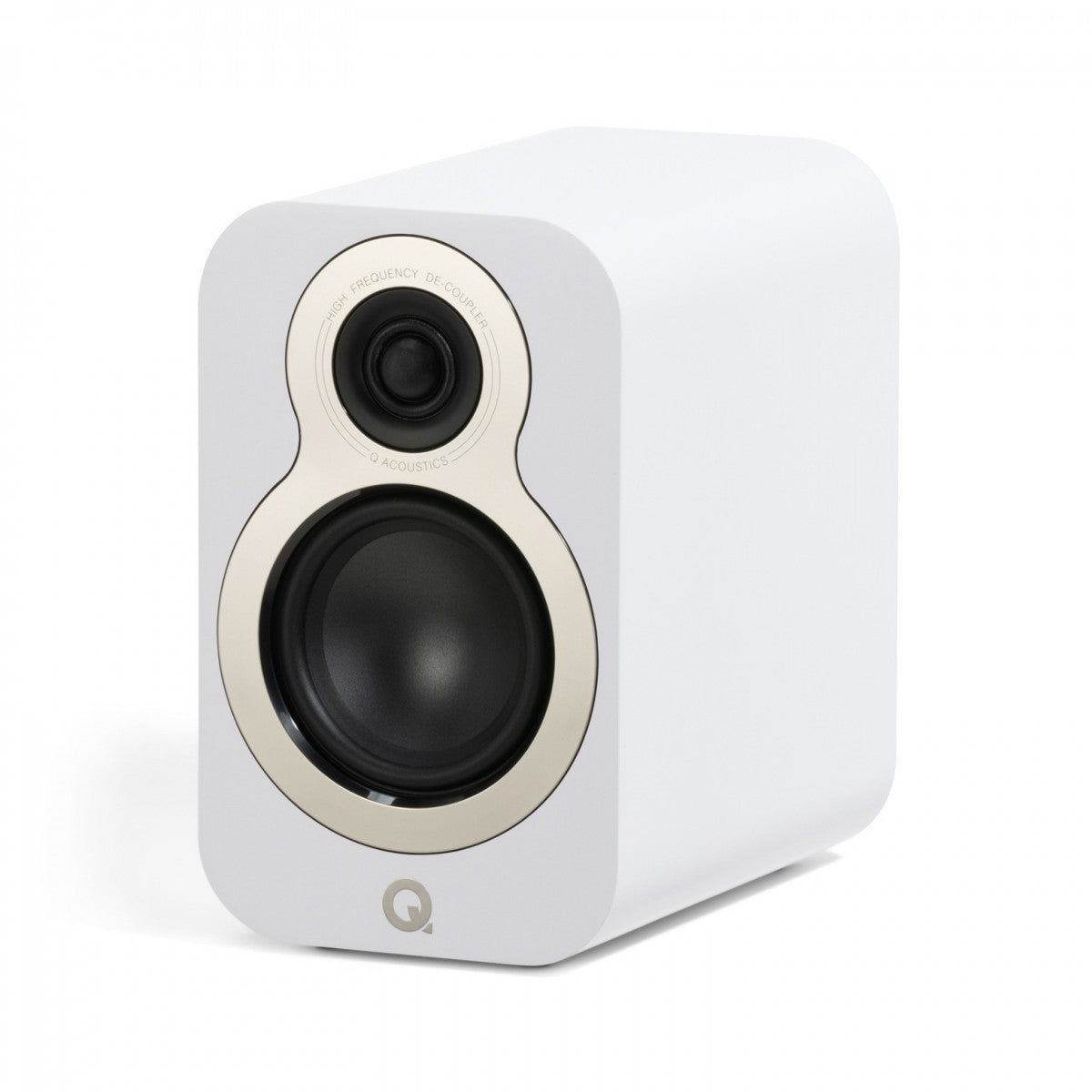 Q Acoustics 3010c Bookshelf Speakers Pair Satin White