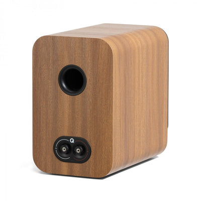 Q Acoustics 3020c Bookshelf Speakers Pair Pin Oak
