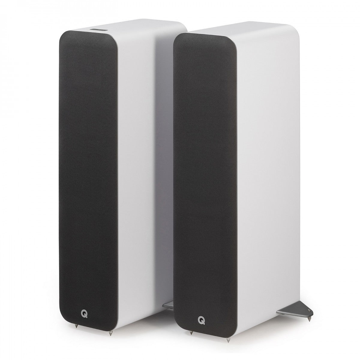 Q Acoustics M40 Powered Bluetooth Floorstanding Speakers Pair White