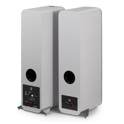Q Acoustics M40 Powered Bluetooth Floorstanding Speakers Pair White