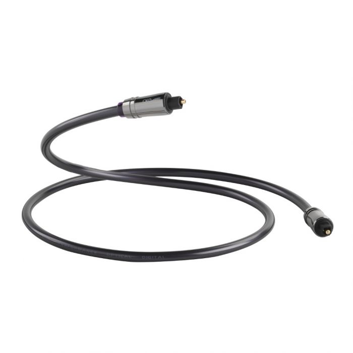 QED QE6601 Performance Optical Cable 1.5M Graphite
