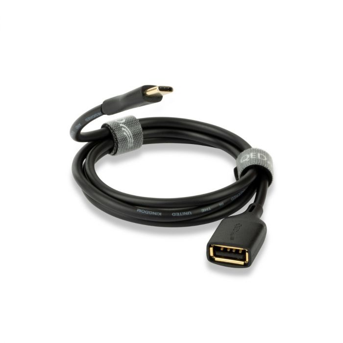 QED QE8191 Connect USB C(M)-A(F) 0.15m