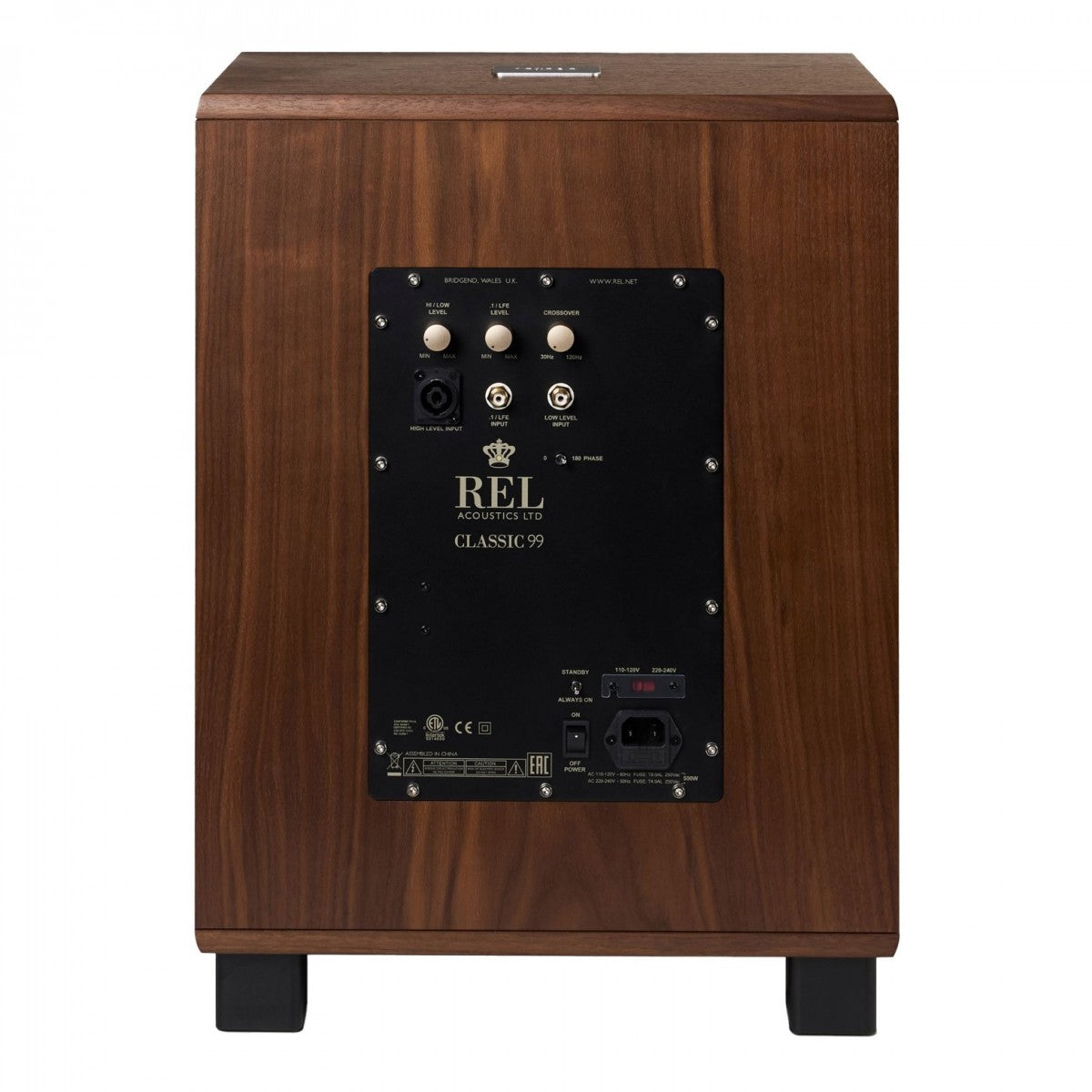 REL Classic 99 Subwoofer - Walnut