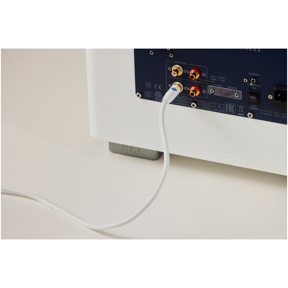 REL Commander .1/LFE 12 Metre Subwoofer Cable White
