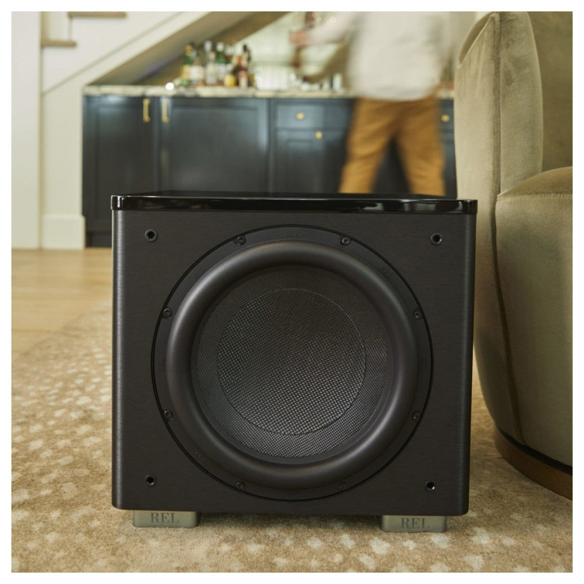 REL HT 1205 MKII 500 Watt Subwoofer - Black