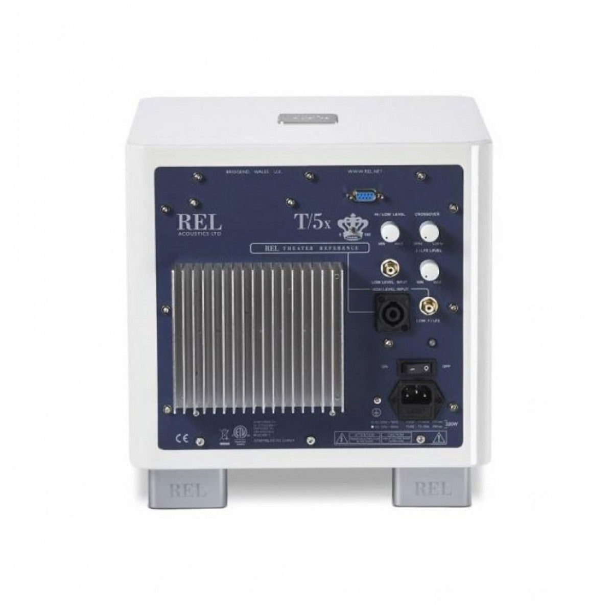 REL T5x 125 Watt Subwoofer - White