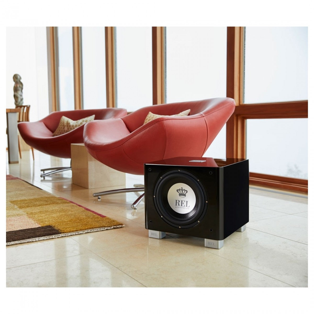 REL T9x 300 Watt Subwoofer - Black
