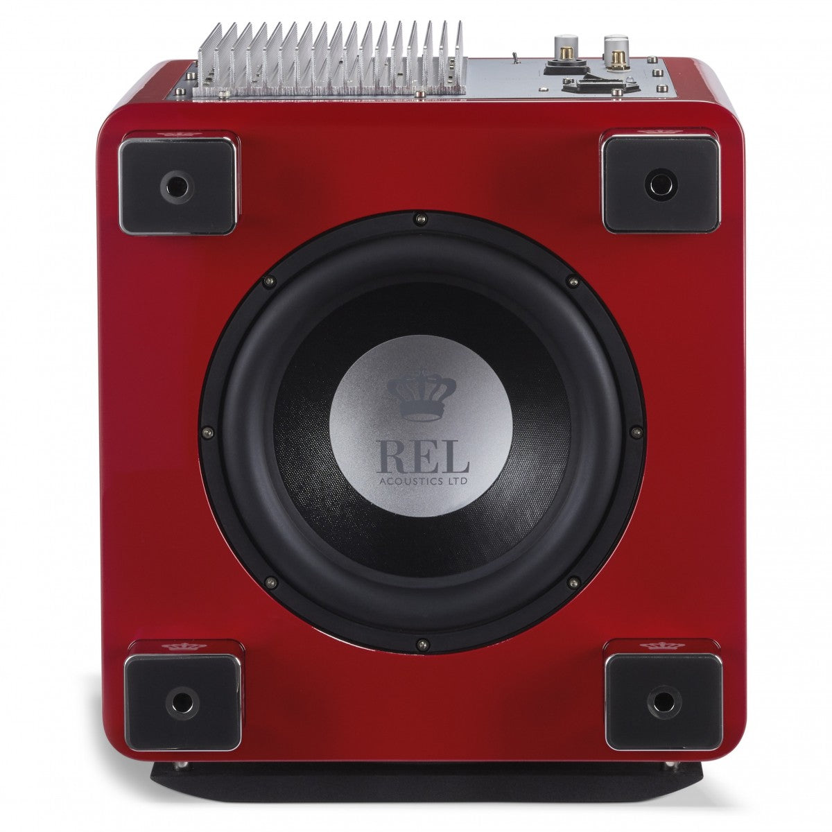 REL T9x SE 300 Watt Subwoofer - Italian Racing Red
