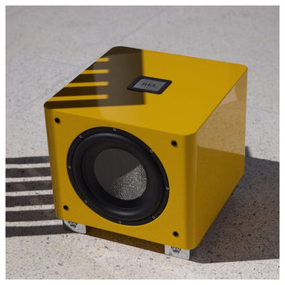 REL T9x SE 300 Watt Subwoofer - Le Mon Yellow