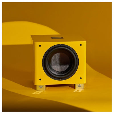 REL T9x SE 300 Watt Subwoofer - Le Mon Yellow