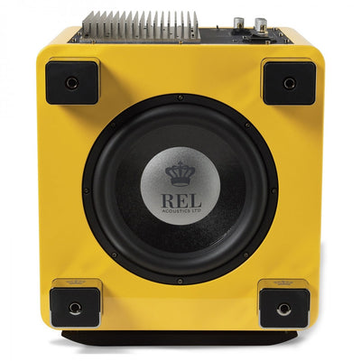 REL T9x SE 300 Watt Subwoofer - Le Mon Yellow