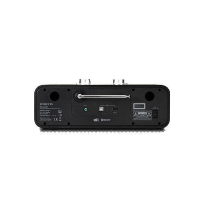 Roberts Blutune 300 DAB DAB+ Bluetooth CD USB Sound System Black Ash
