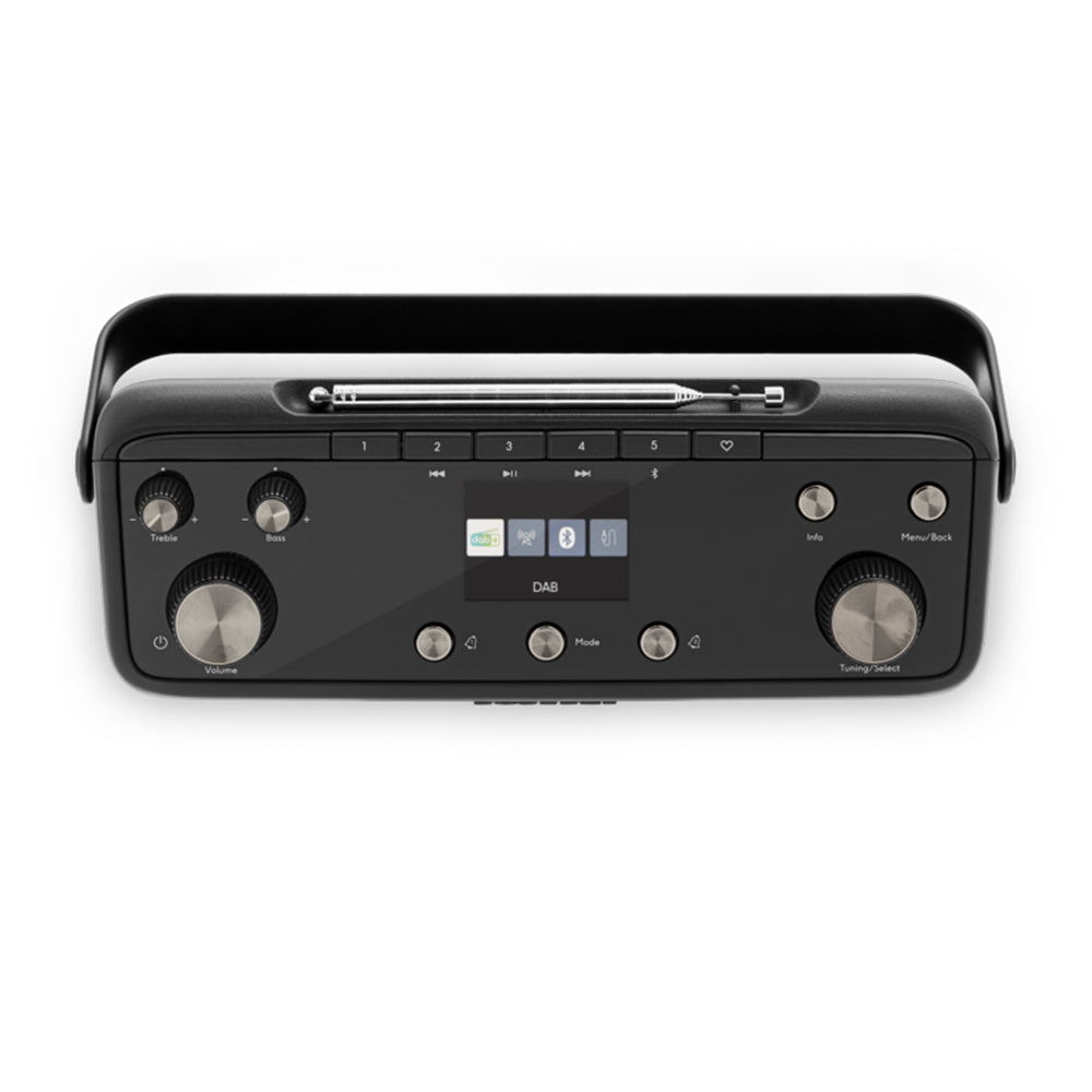 Roberts Blutune 7 DAB+ FM Bluetooth Portable Stereo Radio - Black