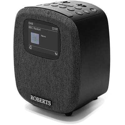 Roberts Ortus 5 DAB DAB+ FM RDS Bedside Radio with Bluetooth Black